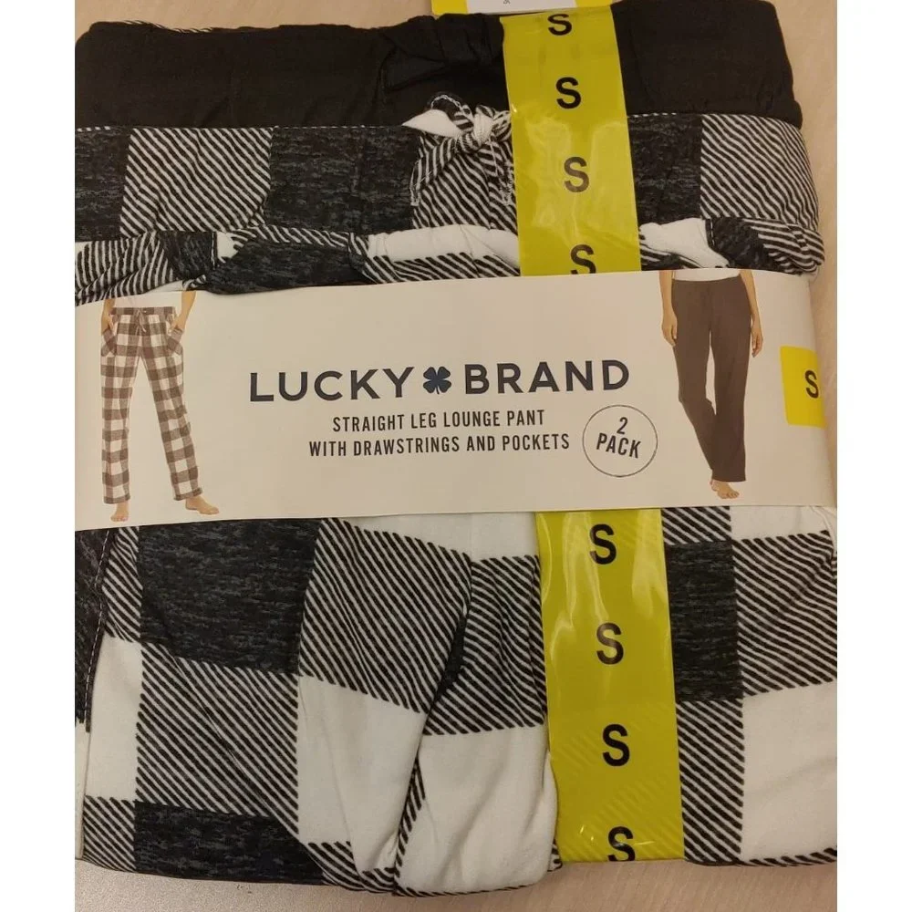 Lucky Brand Women Front Pockets Lounge Pant 2 Pack - Picture 8 of 10